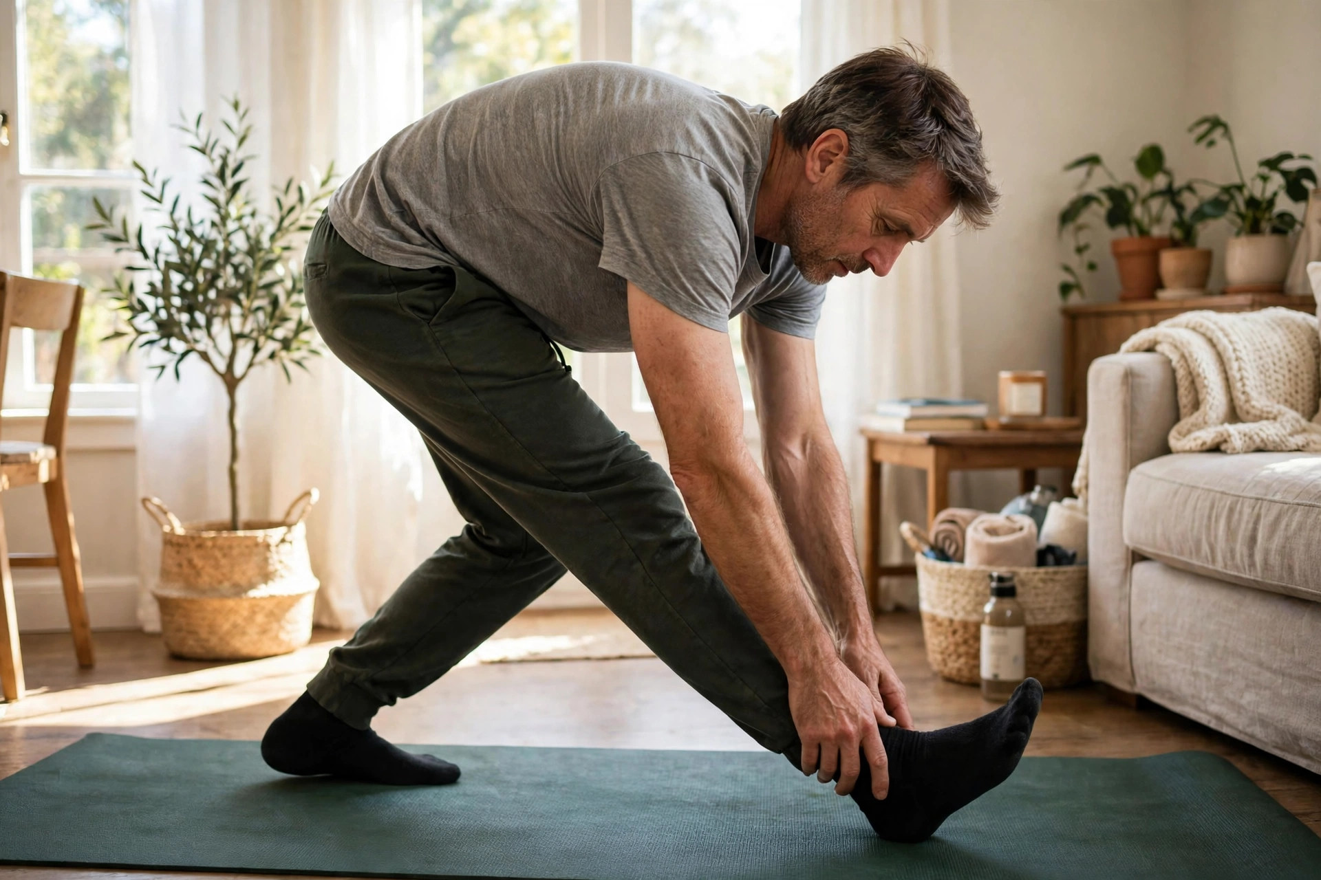 Flexibility and Stretching Routine for Men Over 40